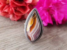 Load image into Gallery viewer, RESERVED: Laguna Agate Ring or Pendant (Choose Your Size)