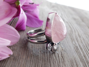 Morganite Ring or Pendant (Choose Your Size)