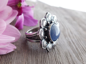 Blue Sapphire Ring or Pendant (Choose Your Size)