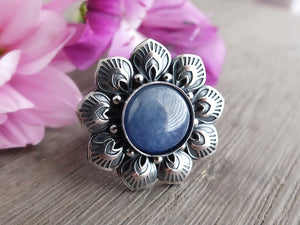 Blue Sapphire Ring or Pendant (Choose Your Size)