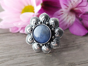 Blue Sapphire Ring or Pendant (Choose Your Size)