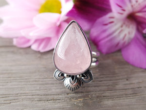 Morganite Ring or Pendant (Choose Your Size)