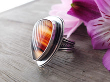 Load image into Gallery viewer, Montana Agate Ring or Pendant (Choose Your Size)