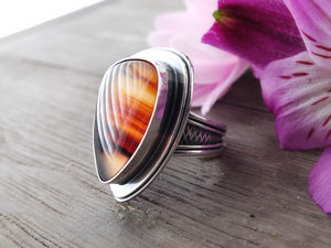 Montana Agate Ring or Pendant (Choose Your Size)