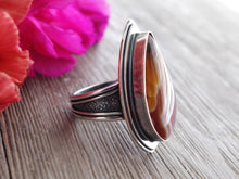 Load image into Gallery viewer, RESERVED: Laguna Agate Ring or Pendant (Choose Your Size)