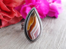 Load image into Gallery viewer, RESERVED: Laguna Agate Ring or Pendant (Choose Your Size)