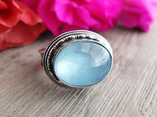 Load image into Gallery viewer, RESERVED: Aquamarine Ring or Pendant (Choose Your Size)