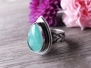 Chrysoprase Ring or Pendant (Choose Your Size) (Copy)