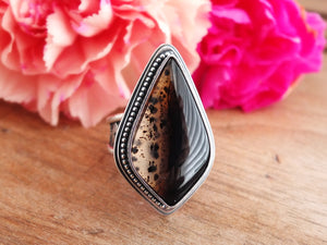 Montana Agate Ring or Pendant (Choose Your Size)