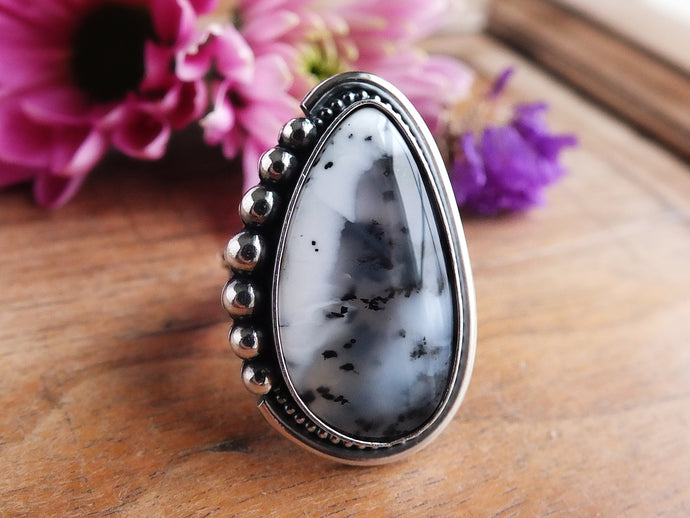 Dendritic Opal Ring or Pendant (Choose Your Size)