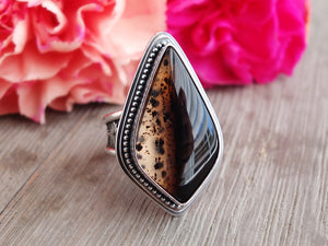 Montana Agate Ring or Pendant (Choose Your Size)
