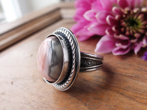 Windy Mountain Jasper Ring or Pendant (Choose Your Size)