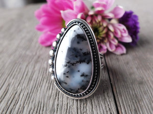 Dendritic Opal Ring or Pendant (Choose Your Size)