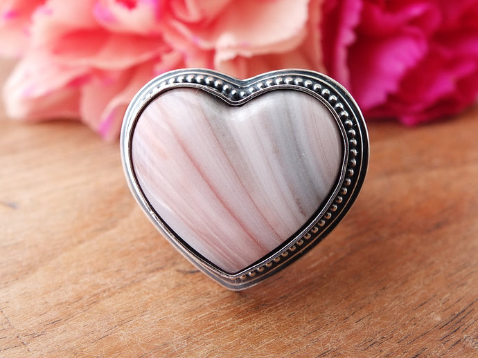 Windy Mountain Jasper Ring or Pendant (Choose Your Size))