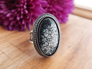 Luna Oscura / Dark Moon Stone Ring or Pendant (Choose Your Size)