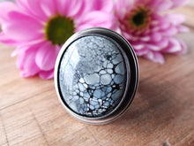 Load image into Gallery viewer, Dark Moon Stone Ring or Pendant (Choose Your Size)