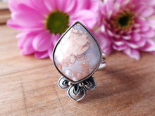 Load image into Gallery viewer, Cotton Candy Agate Ring or Pendant (Choose Your Size)