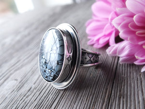 Dark Moon Stone Ring or Pendant (Choose Your Size)