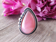 Load image into Gallery viewer, Peruvian Pink Opal Ring or Pendant (Choose Your Size)