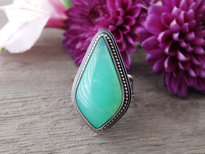 Chrysoprase Ring or Pendant (Choose Your Size)