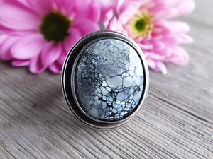 Dark Moon Stone Ring or Pendant (Choose Your Size)