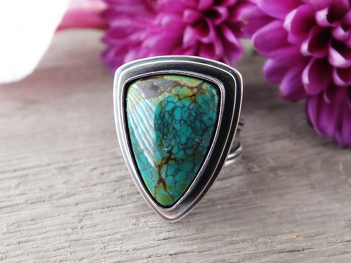 Hubei Turquoise Ring or Pendant (Choose Your Size)