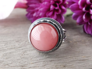 Guava Quartz Ring or Pendant (Choose Your Size)