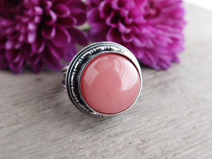 Guava Quartz Ring or Pendant (Choose Your Size)