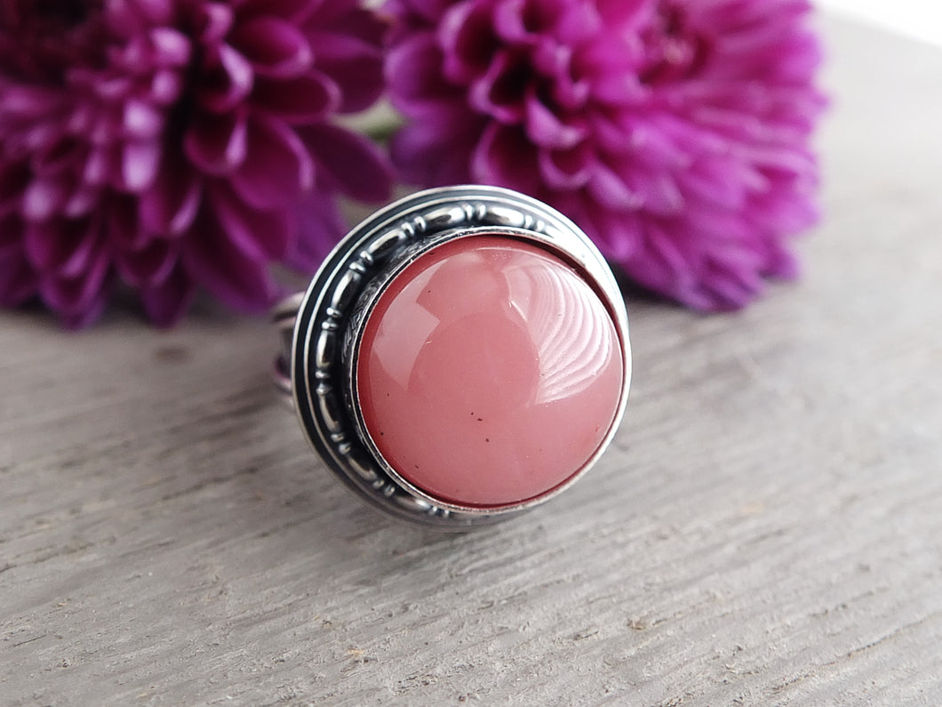 Guava Quartz Ring or Pendant (Choose Your Size)