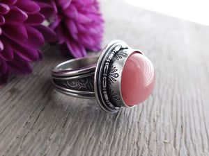 Guava Quartz Ring or Pendant (Choose Your Size)