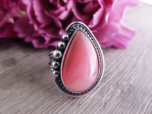 Load image into Gallery viewer, Peruvian Pink Opal Ring or Pendant (Choose Your Size)