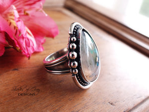 Sugar Water Flower Agate Ring or Pendant (Choose Your Size)