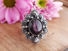 Load image into Gallery viewer, Purple Star Sapphire Ring or Pendant (Choose Your Size)