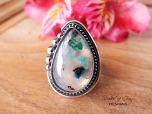 Load image into Gallery viewer, Sugar Water Flower Agate Ring or Pendant (Choose Your Size)