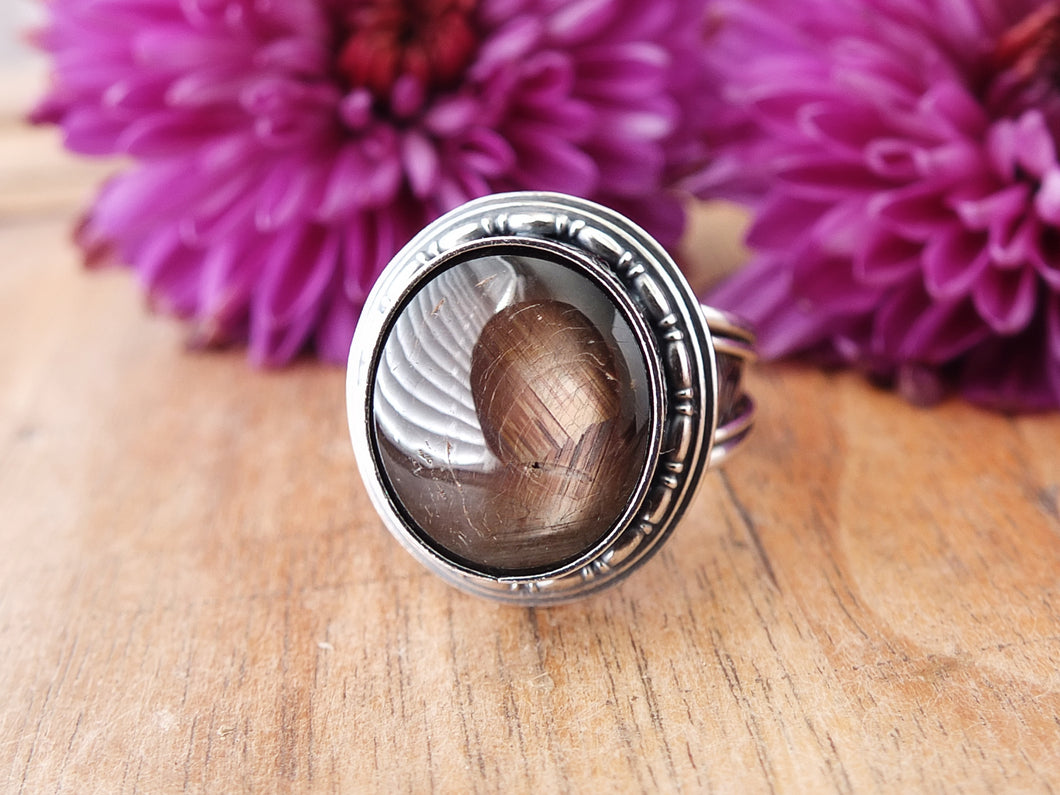 Brown Star Sapphire Ring or Pendant (Choose Your Size)