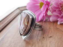 Load image into Gallery viewer, Laguna Agate Ring or Pendant (Choose Your Size)
