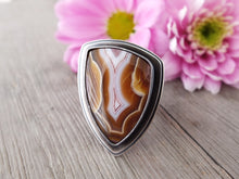 Load image into Gallery viewer, Laguna Agate Ring or Pendant (Choose Your Size)