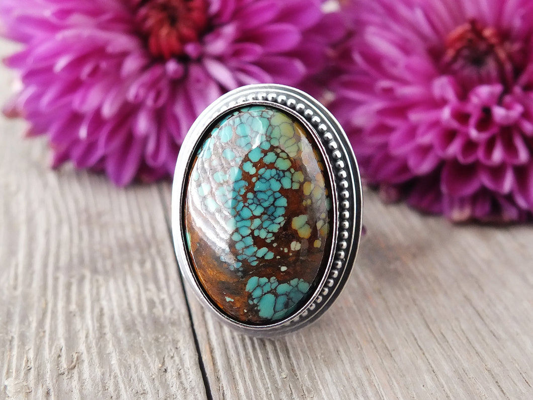 Hubei Turquoise Ring or Pendant (Choose Your Size)