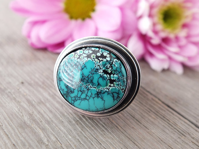Hubei Turquoise Ring or Pendant (Choose Your Size)