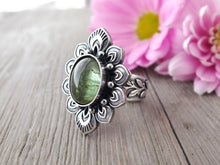 Load image into Gallery viewer, Green Tourmaline Ring or Pendant (Choose Your Size)