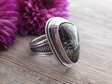 Load image into Gallery viewer, Luna Oscura / Dark Moon Stone Ring or Pendant (Choose Your Size)