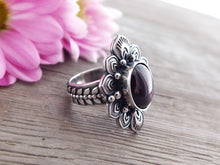 Load image into Gallery viewer, Purple Star Sapphire Ring or Pendant (Choose Your Size)