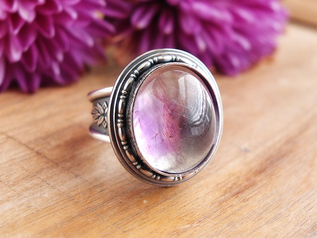 Super 7 Quartz Ring or Pendant (Choose Your Size)