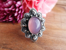 Load image into Gallery viewer, Lavender Chalcedony Ring or Pendant (Choose Your Size)