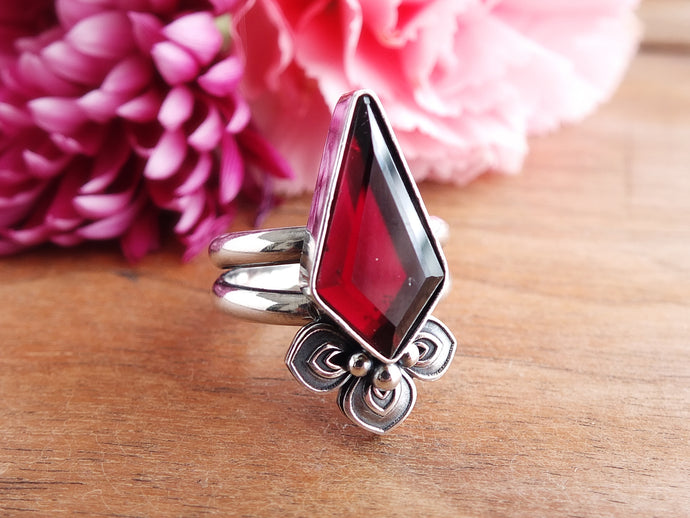 Garnet Ring or Pendant (Choose Your Size)