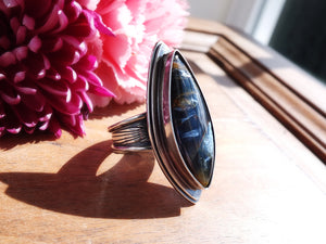 Pietersite Ring or Pendant (Choose Your Size)
