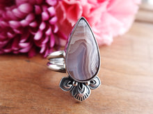 Load image into Gallery viewer, Agua Nueva Agate Ring or Pendant (Choose Your Size)