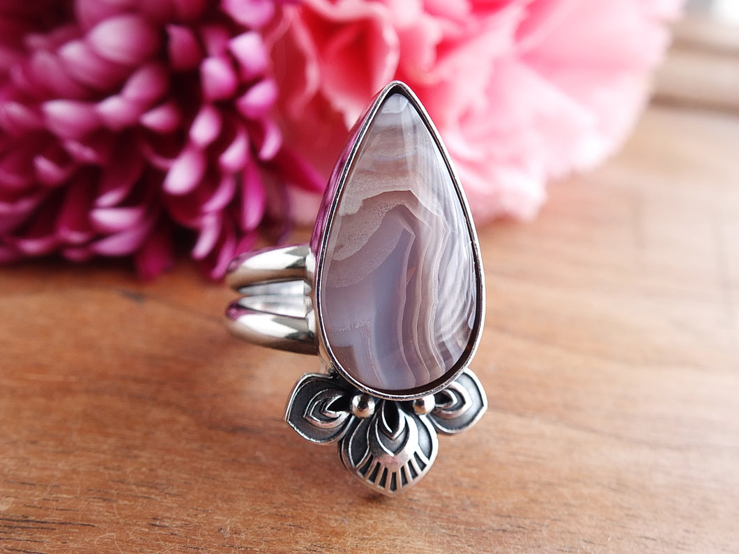 Agua Nueva Agate Ring or Pendant (Choose Your Size)