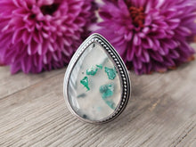 Load image into Gallery viewer, Confetti Chrysocolla Ring or Pendant (Choose Your Size)