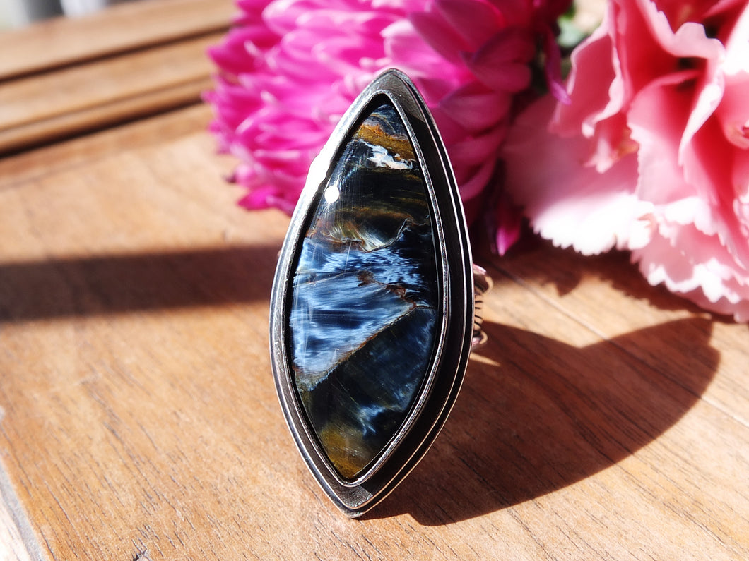 Pietersite Ring or Pendant (Choose Your Size)